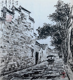 宁波慈城古镇（水笔）高宇.jpg